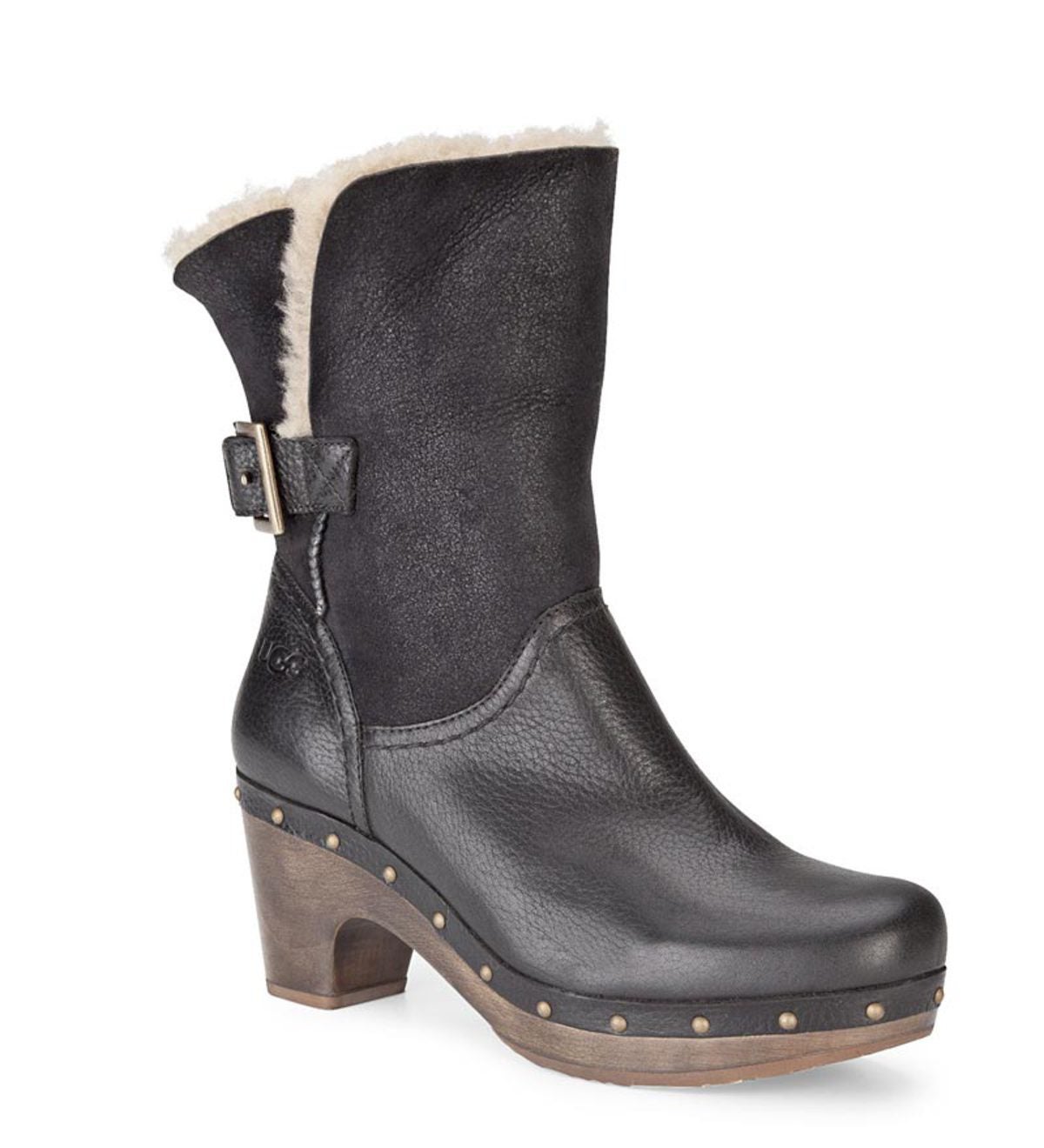 UGG® Australia Women's Amoret Boots - Black - Size 6 | Plow & Hearth