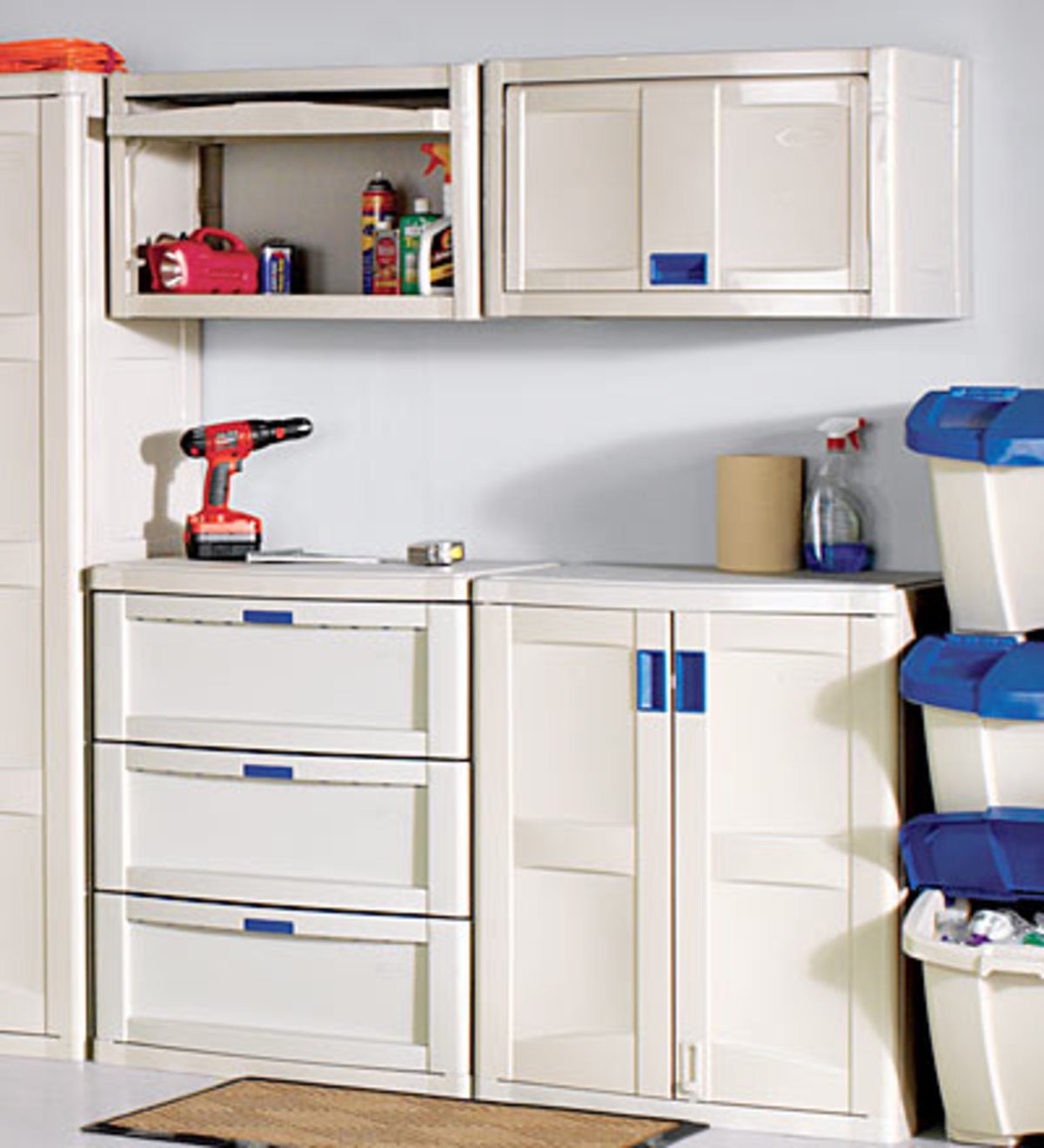 Utility Storage Cabinets at