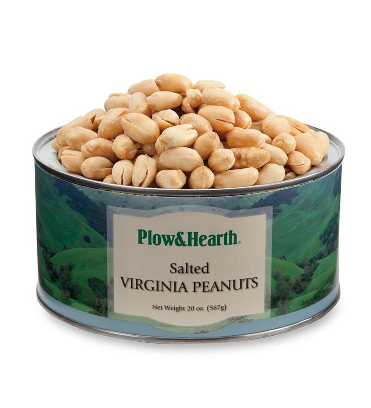 20 oz. Tin Of Salted Virginia Extra Large Peanuts