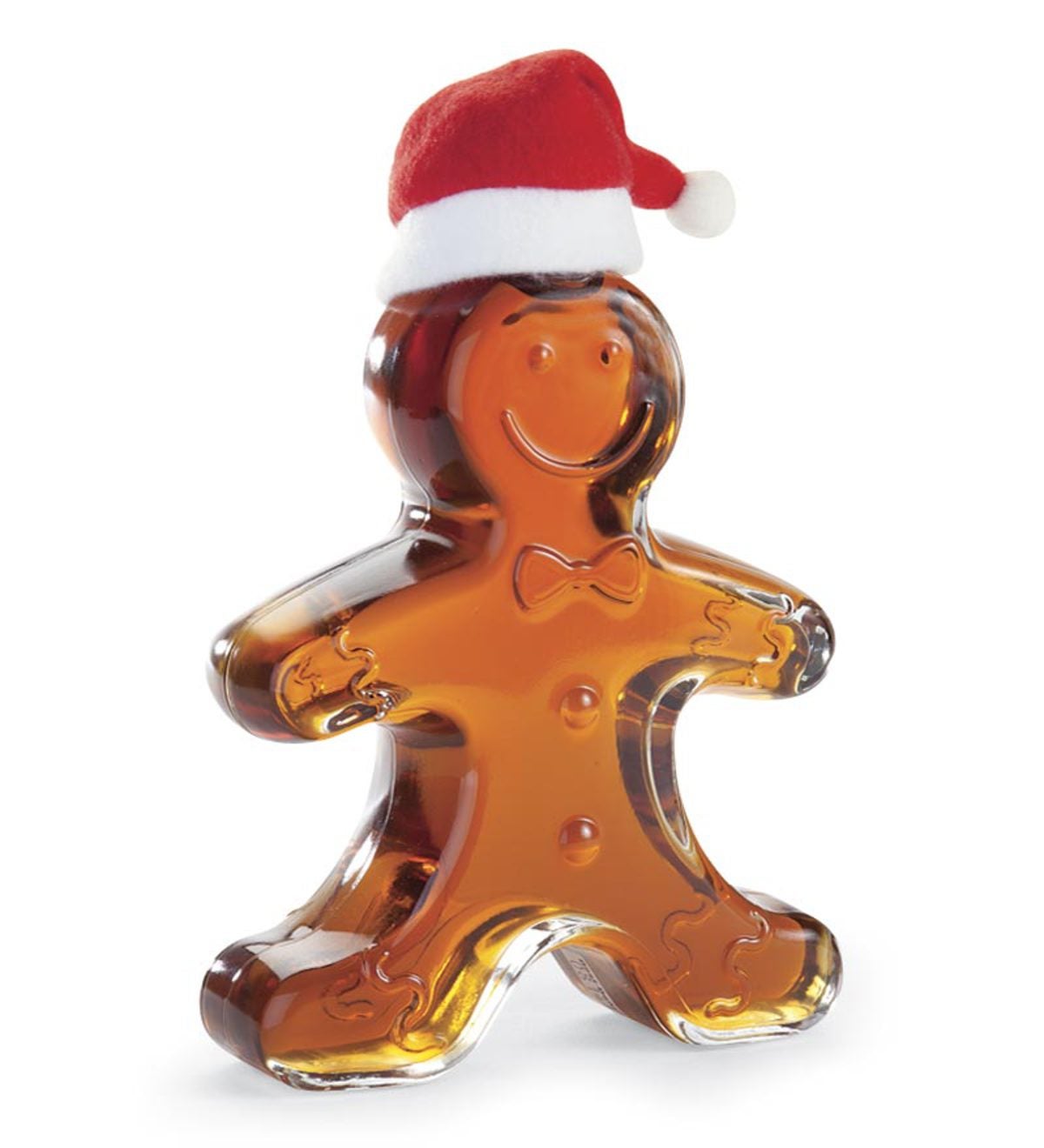 GINGERBREAD MAN MAPLE SYRUP HOLIDAY BOTTLE