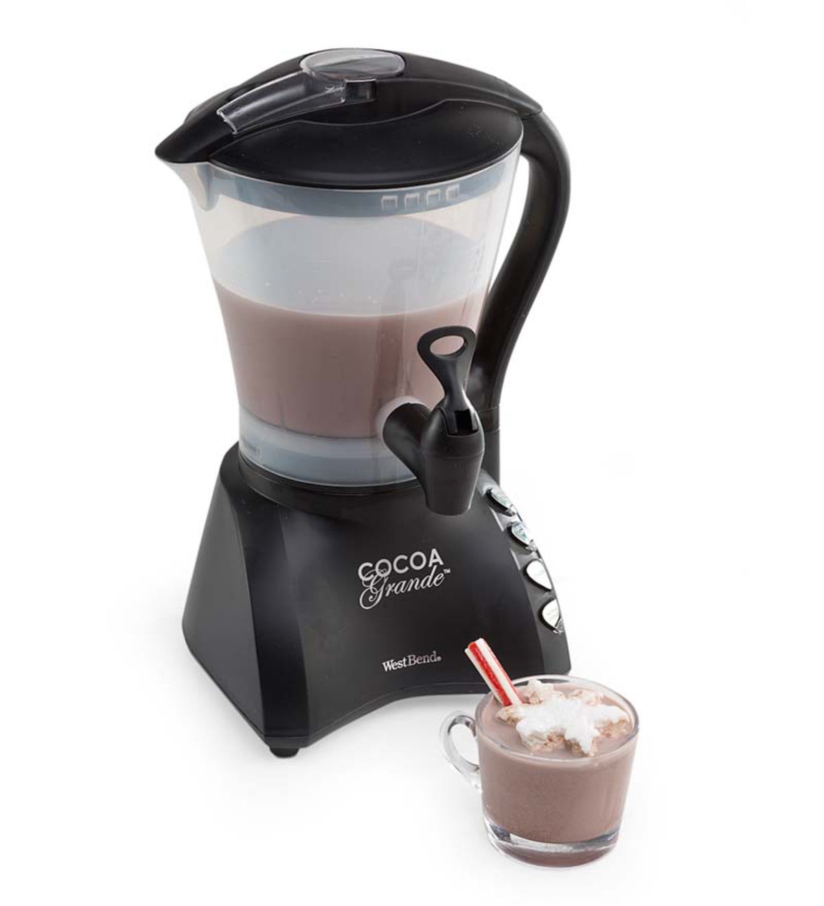 Best Buy: Back to Basics Cocoa Grande 60-Oz. Hot Cocoa Maker Beige/Brown  CL400BR