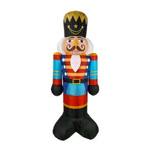 Lighted Nutcracker Christmas Inflatable