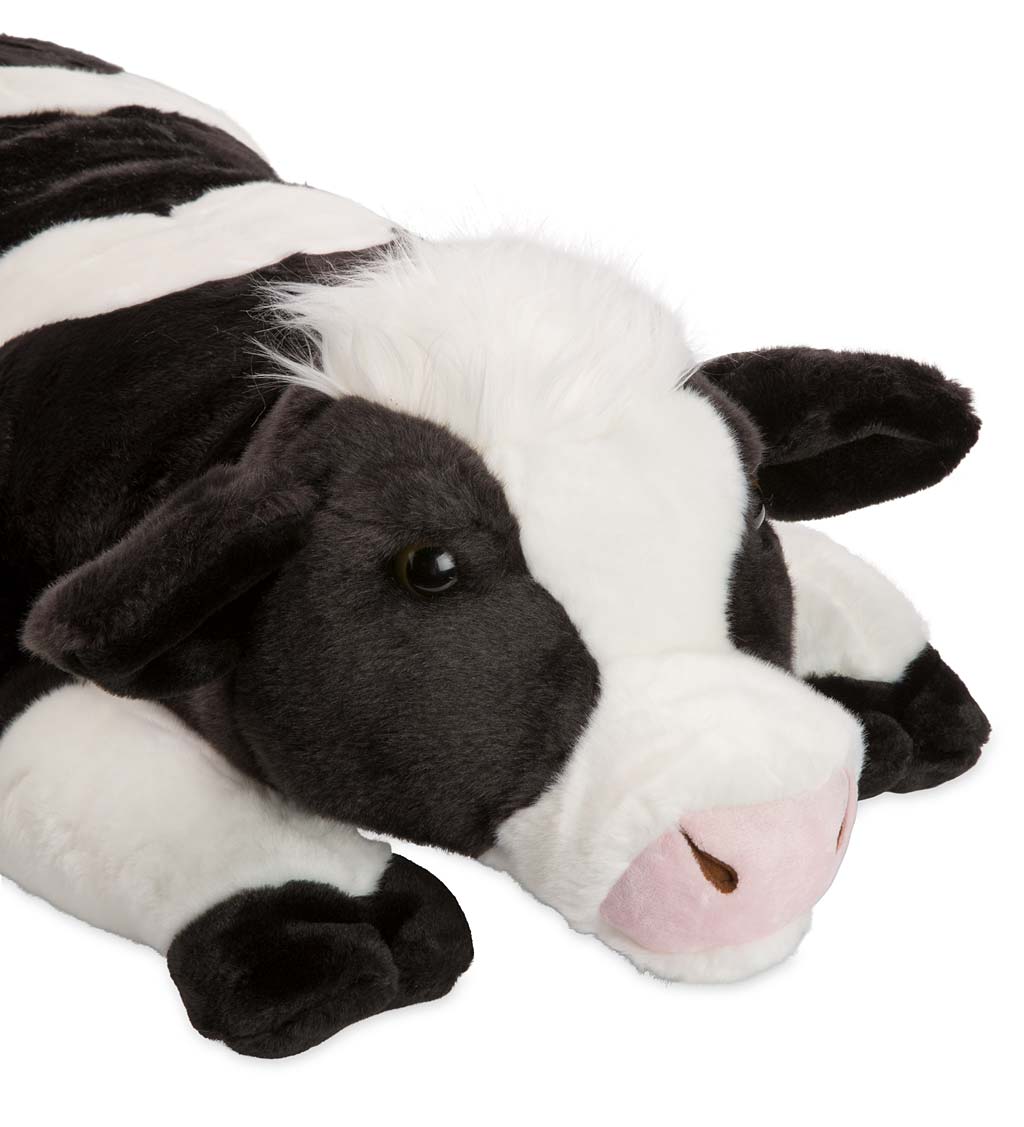 Cuddly cow hot sale body pillow