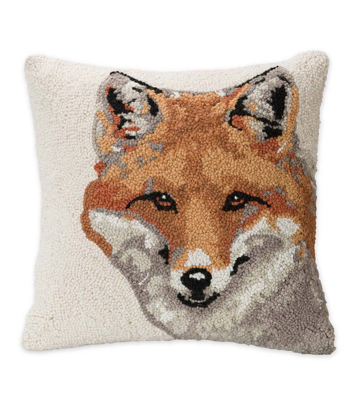 Fox store throw pillow