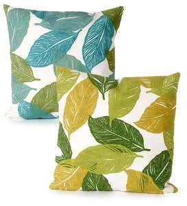 12”x 20”Mystic Leaf Throw Pillow