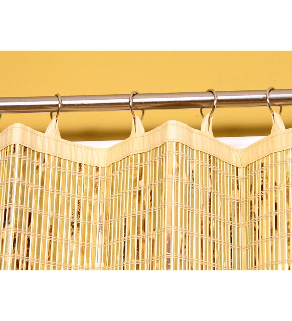 Easy Glide Bamboo Valance - Wheat