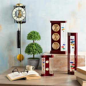 Galileo Weather Station with Clock, Barometer and Thermometer