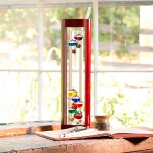 Galileo Glass Thermometer Indoor tabletop - household items - by