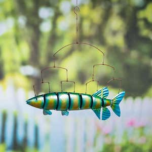 Iridescent Flying Fish Mobile