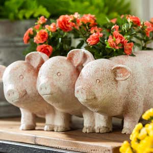 Animal Trio Planter