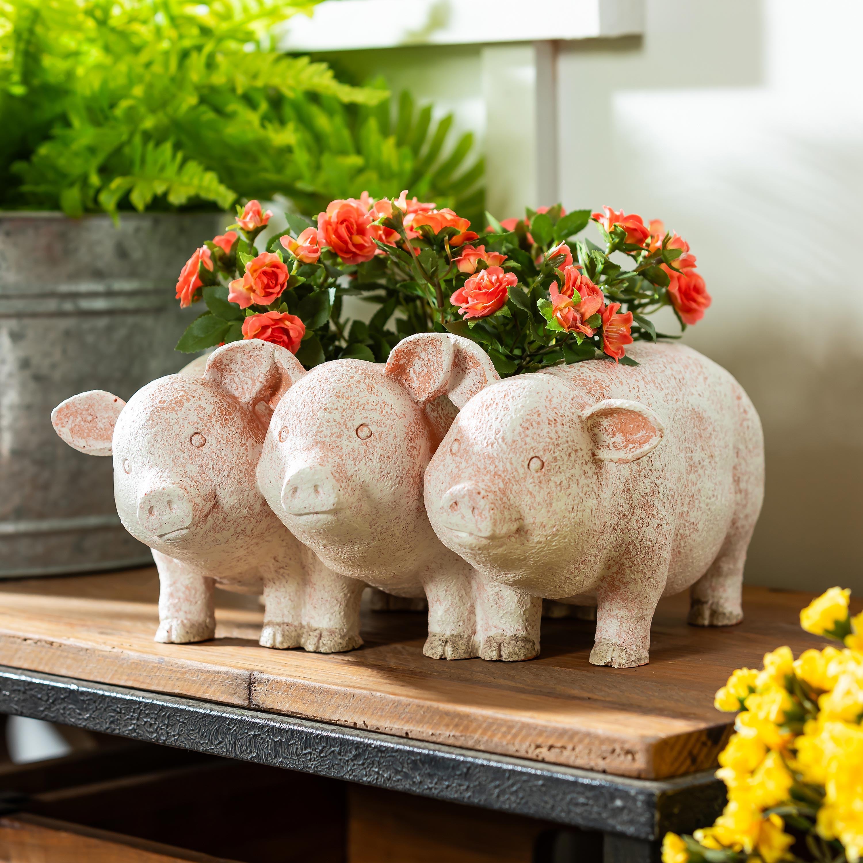 Animal Trio Planter