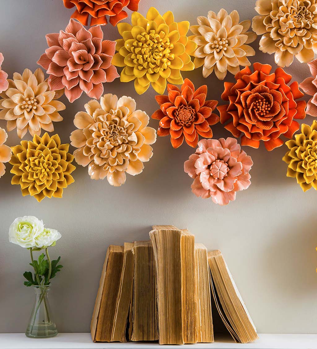 Ceramic Flowers for Wall Decor: A Timeless Elegance for Your Home