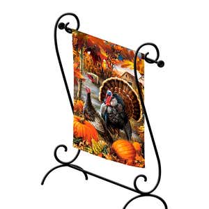 Scroll Garden Flag Stand