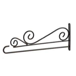 Swirl Wall-Mount Garden Flag Hanger