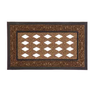 Brown Scroll Sassafras Mat Tray