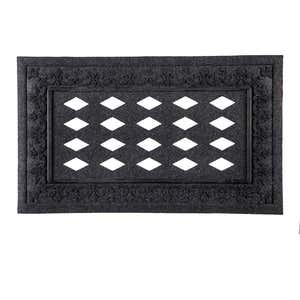 Embossed Fleur de Lis Sassafras Mat Tray