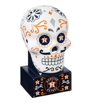 Houston Astros Sugar Skull Statue