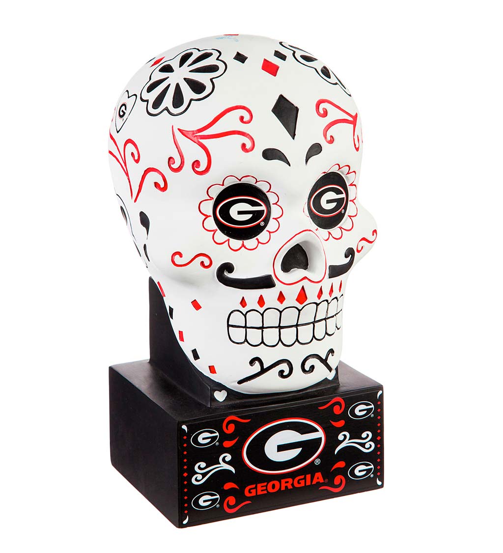 University of Georgia Sugar Skull Statue