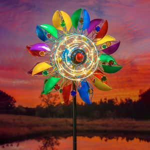 Radiant Jewel Solar Wind Spinner