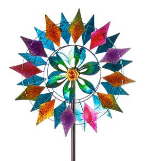 Diamond Circle Wind Spinner