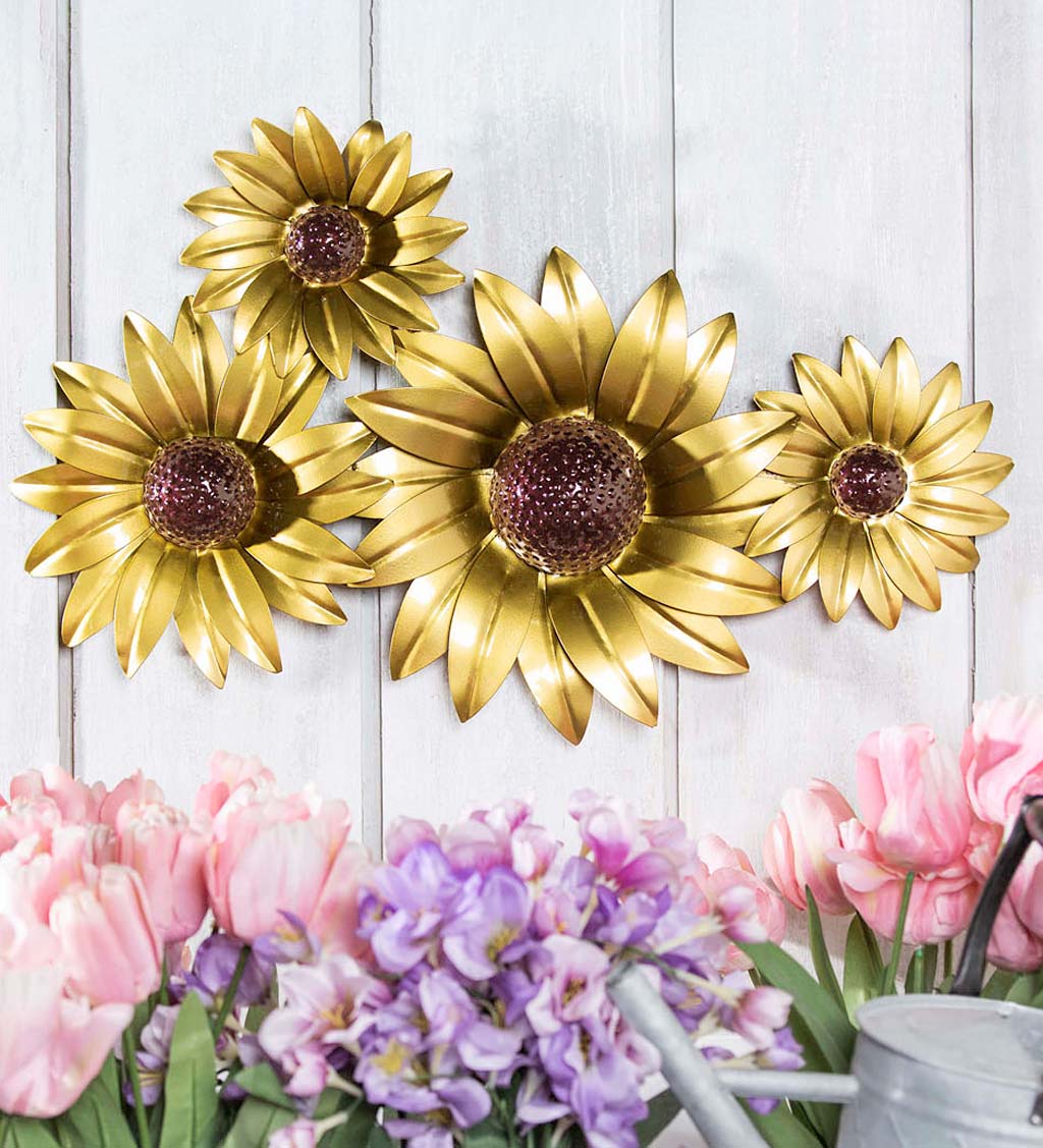 Metal Sunflower Wall Decor: A Radiant Addition to Your Home