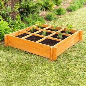 Wood Raised Garden Bed