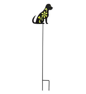 Glow in the Dark Dog Garden Stake