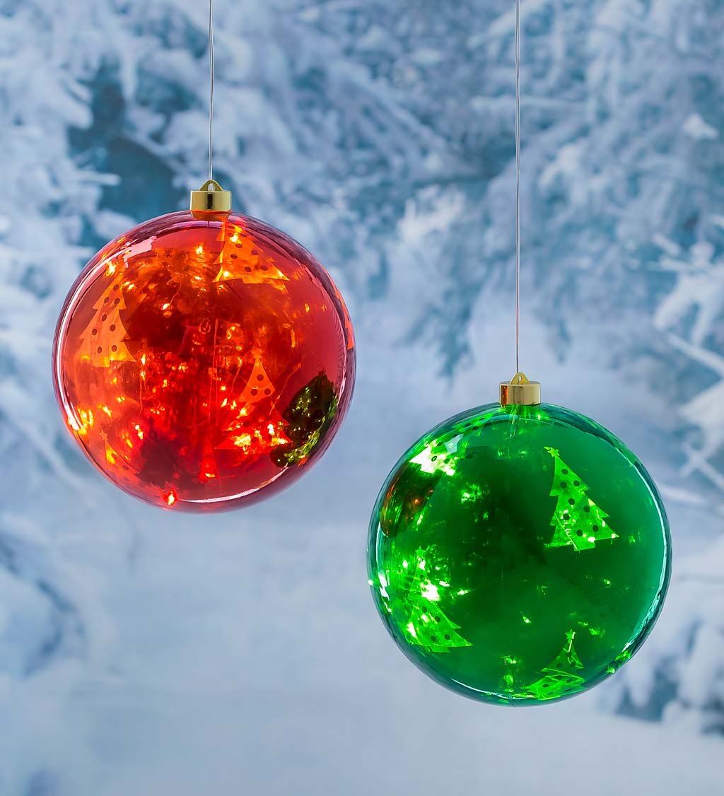 2 christmas hot sale ornaments