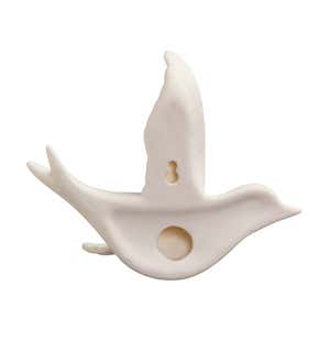 Ceramic Birds In Flight Wall Décor, Set of 3