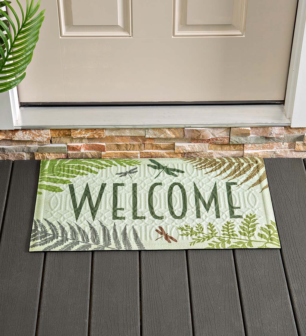 How to Make A Custom Rustic Doormat - A Butterfly House