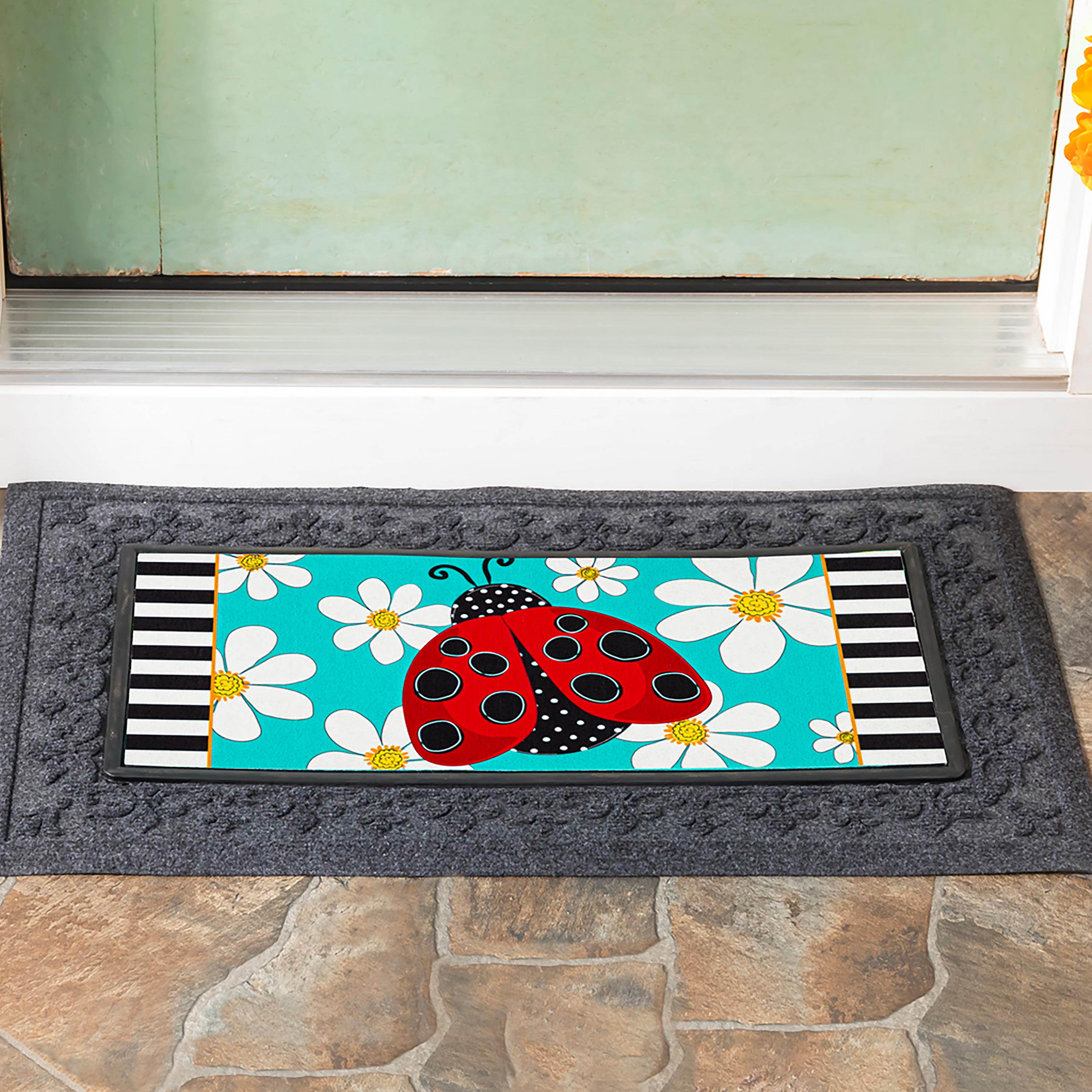 Ladybug Welcome - Entryway Floor Mat