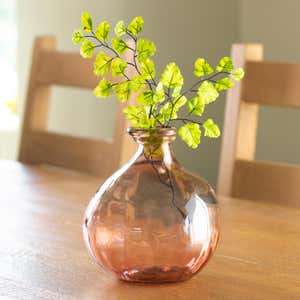 Oval Recycled Glass Balloon Vase