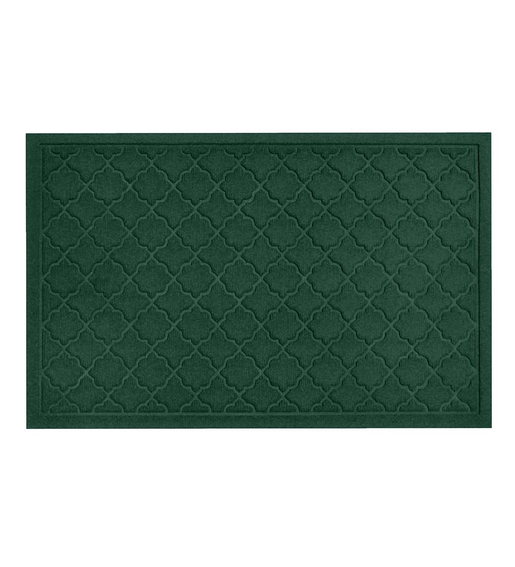 Waterhog Square Pattern Grill Mat - Bordeaux