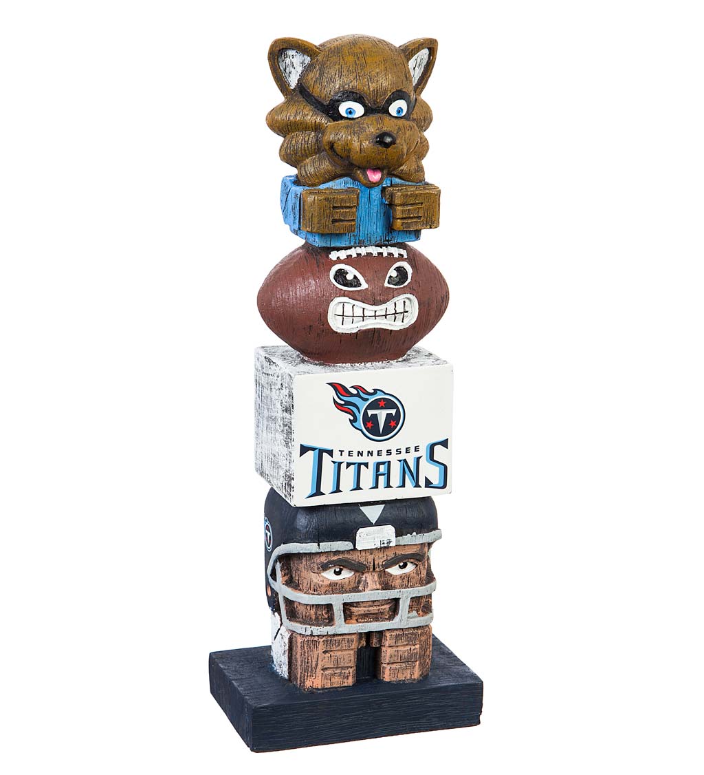 Indoor/Outdoor NFL Team Pride Totem Garden Statue - Tennessee Titans