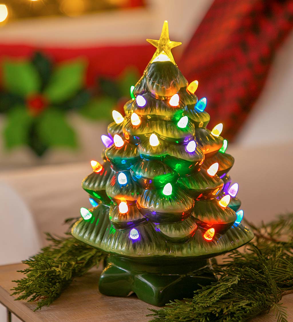 LED Musical Christmas Tree | Plow & Hearth