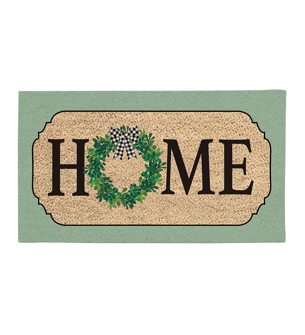 Horizontal Stripe Coir Doormat