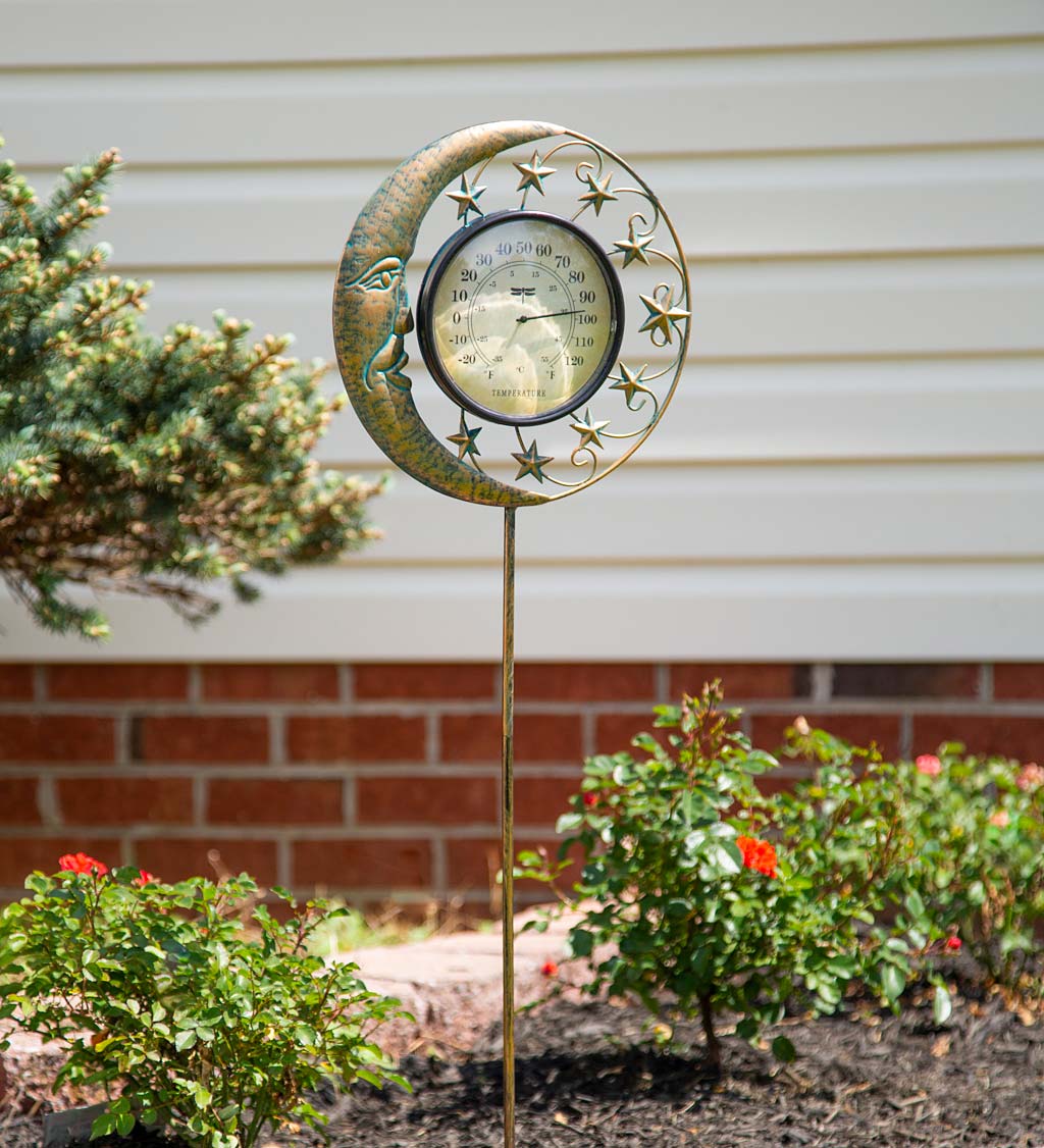 6 Indoor/Outdoor Round Dial Cardinal Thermometer