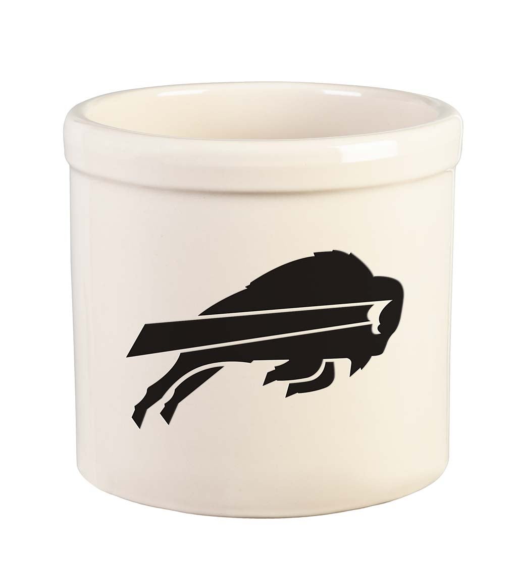 NFL Team Logo Stoneware Crock - New York Giants