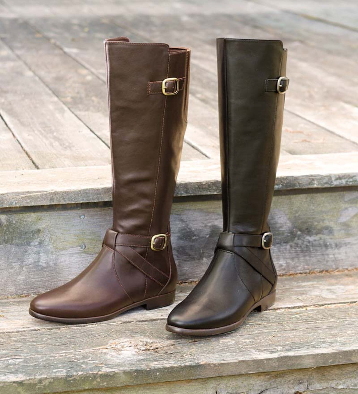 UGG® Australia Beryl Tall Leather Equestrian Boot - Black - Size 6 ...