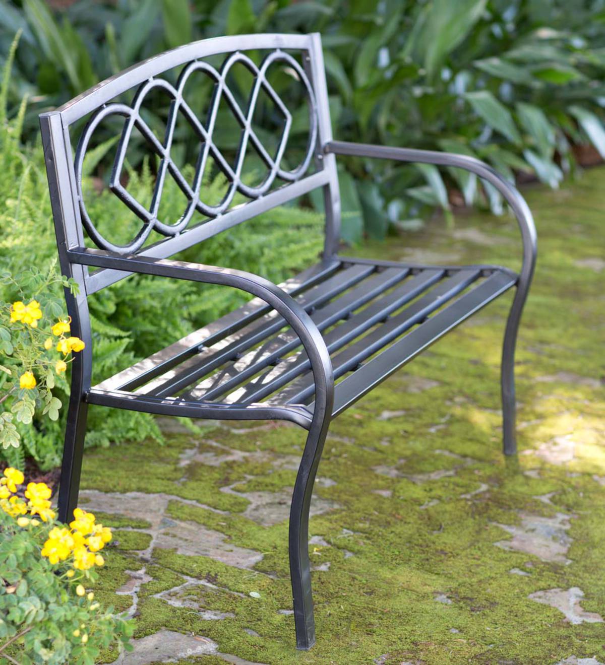 Celtic Knot Garden Bench | Outdoor Benches & Chairs | PlowHearth