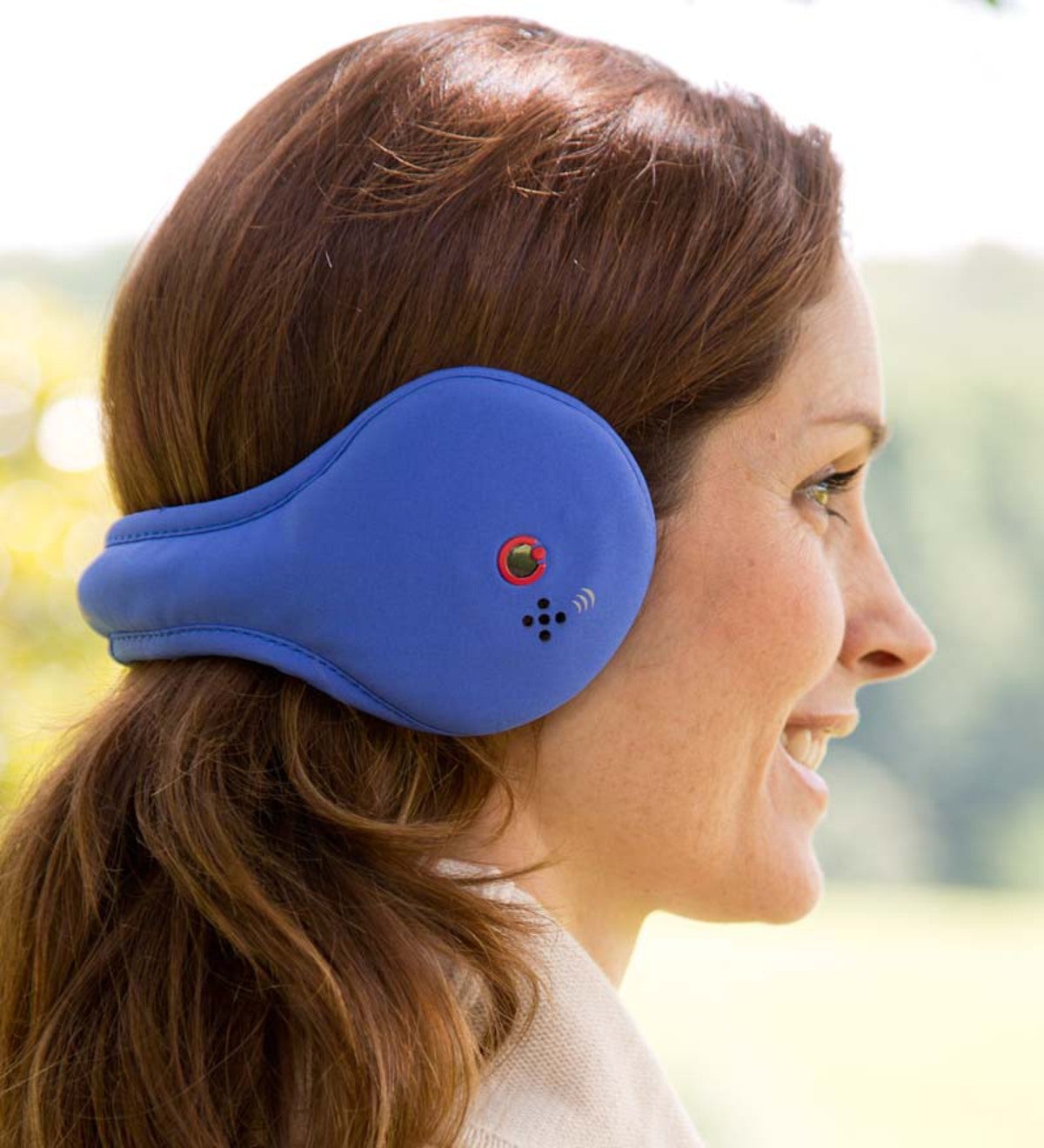 Bluetooth Fleece Ear Warmers | PlowHearth