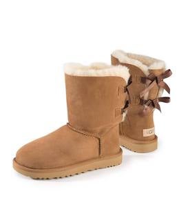 ugg boots bailey bow chestnut