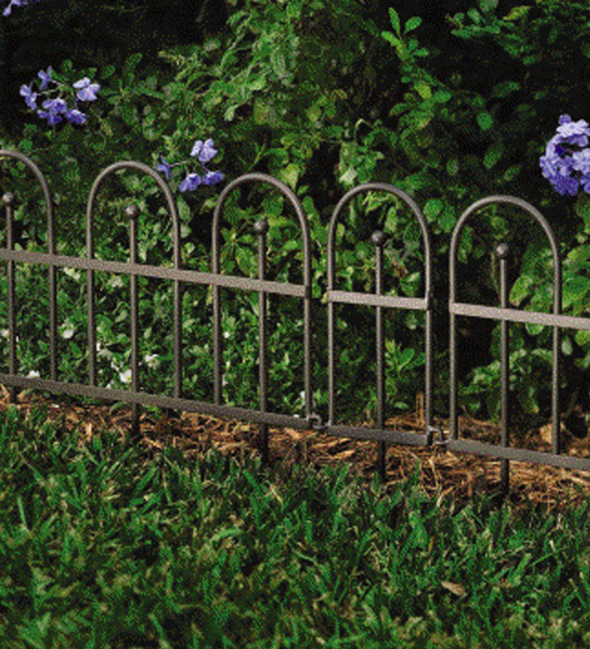 Wrought Iron Fence Flower
