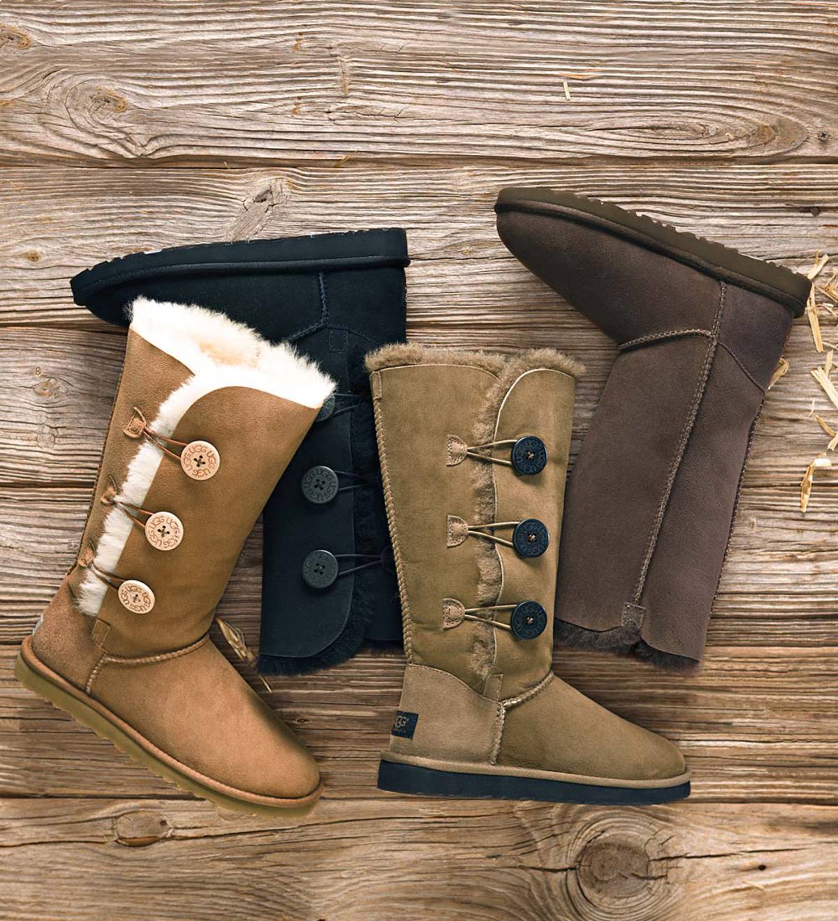 ugg triplet button boots