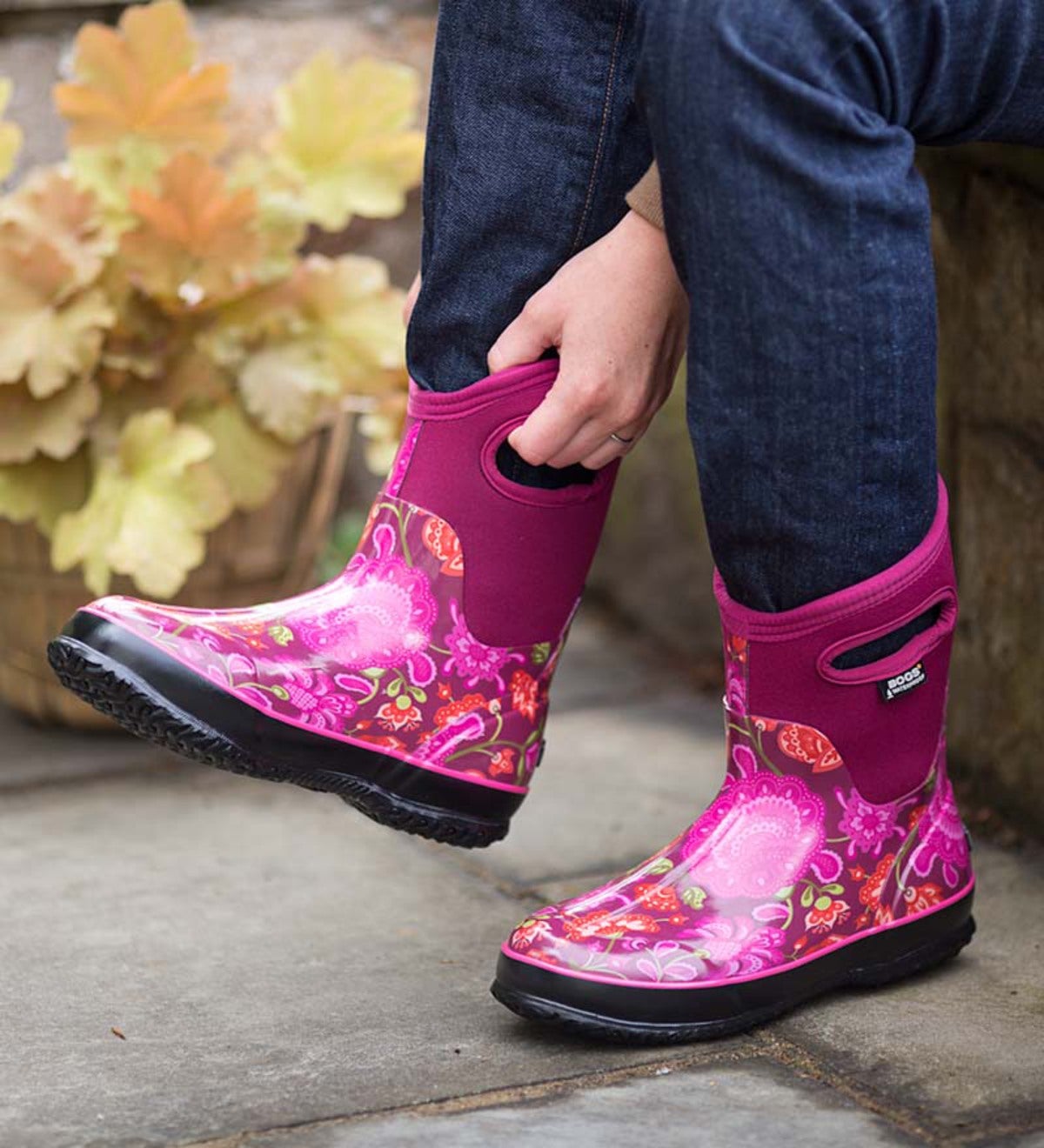 Winter Blooms Mid-Calf Boots 