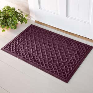 Waterhog Machine Washable Chevron Doormat - Coal