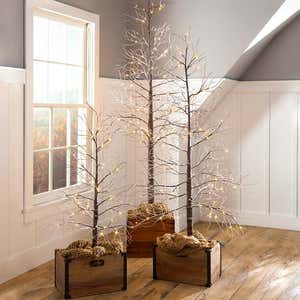 Indoor/Outdoor Electric Lighted Baby's Breath Trees