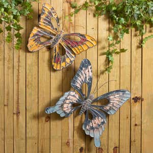 Bronze Butterfly Cane Companion, Cane Topper, Antique, Yard Art, Yard  Decor, Yard Decoration, Plant Pot Decor, Garden Ornament, Garden Decor 