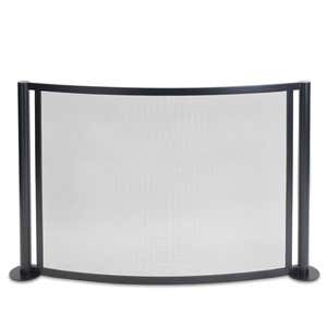 TOHONFOO Fireplace Screen - Teslin Mesh Fireplace Cover - Fireplace