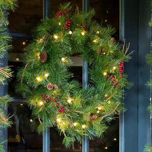 Oversized Red Jingle Bell Garland